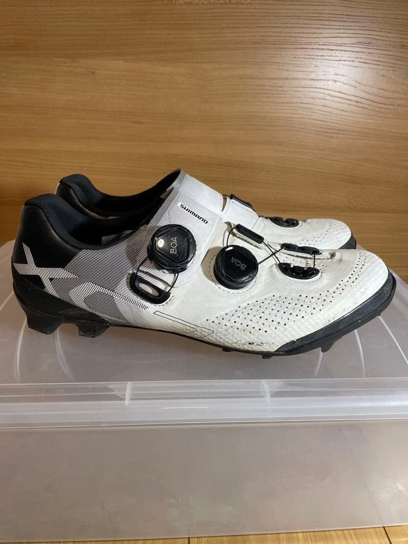 SHIMANO XC7 ビンディングシューズ 25.8 ホワイト