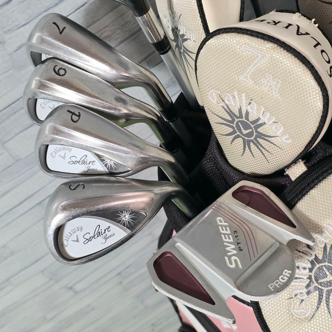 キャロウェイ ソレイル ゴルフクラブ レディース セット 右 Callaway