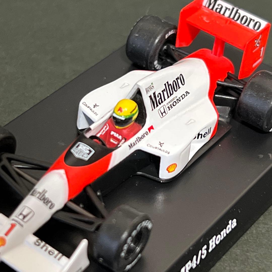 京商 1/64 アイルトン・セナ ミニカー コレクション マルボロデカール 絶版