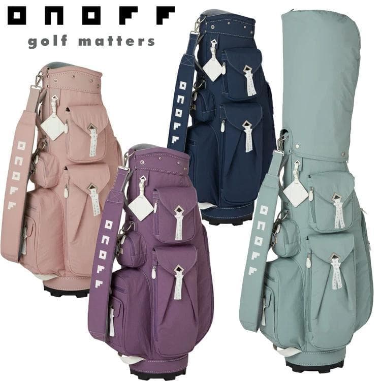 新品 ONOFF オノフ レディース キャディバッグ OB0726 グリーン