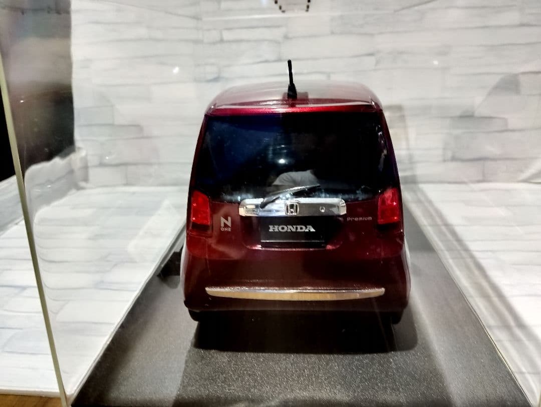 1/12 ホンダ N-one カラーサンプル　ミニカー　プレミアムディープロッソ