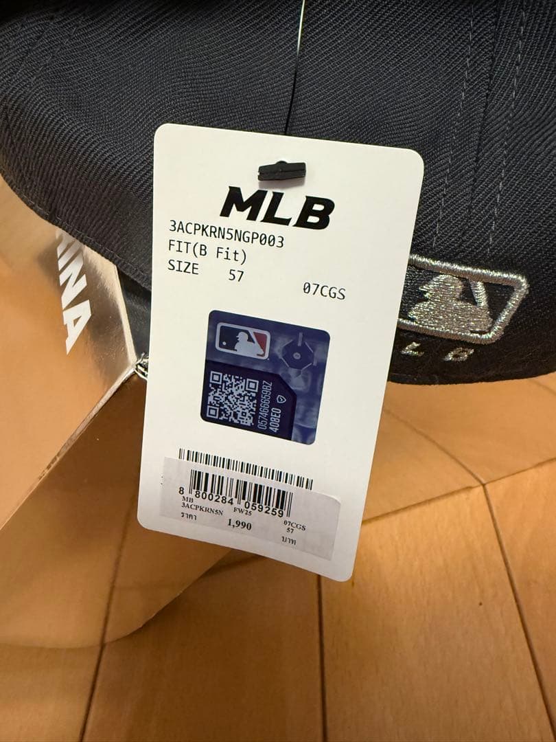 N*o様 MLB×aespa カリナ KARINA LAグレー 57 日本未発売