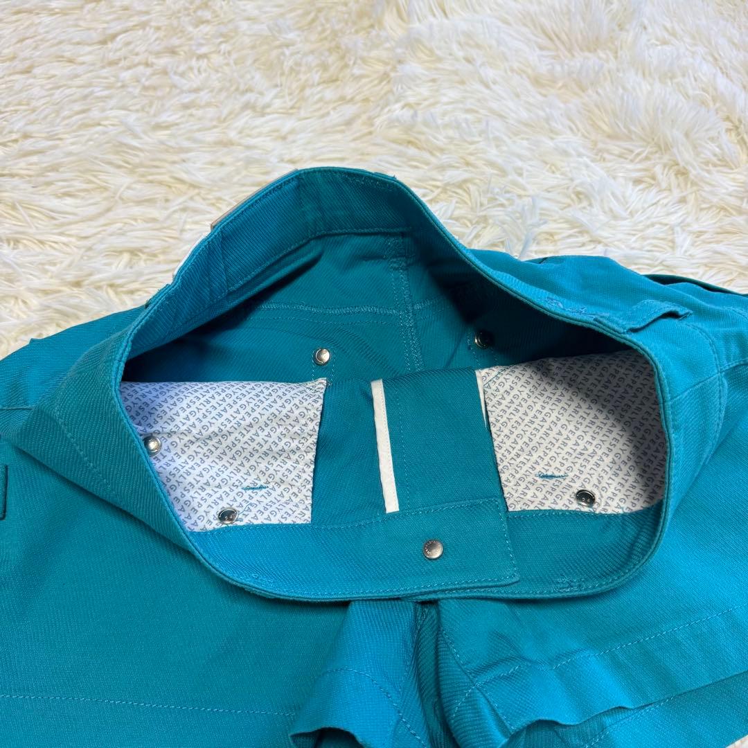 【パーリーゲイツ】美品 セットアップ ポロシャツ ショートパンツ レディース