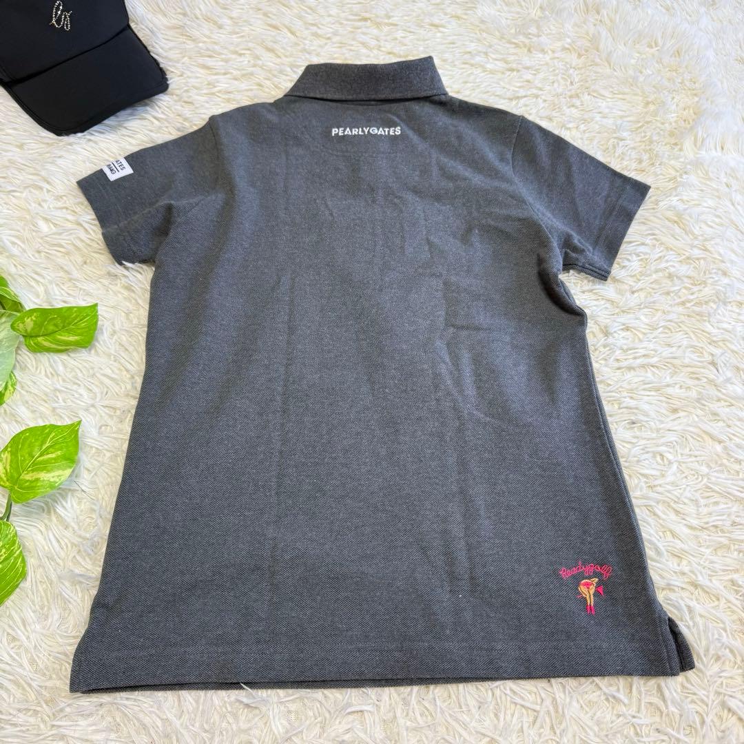 【パーリーゲイツ】美品 セットアップ ポロシャツ ショートパンツ レディース