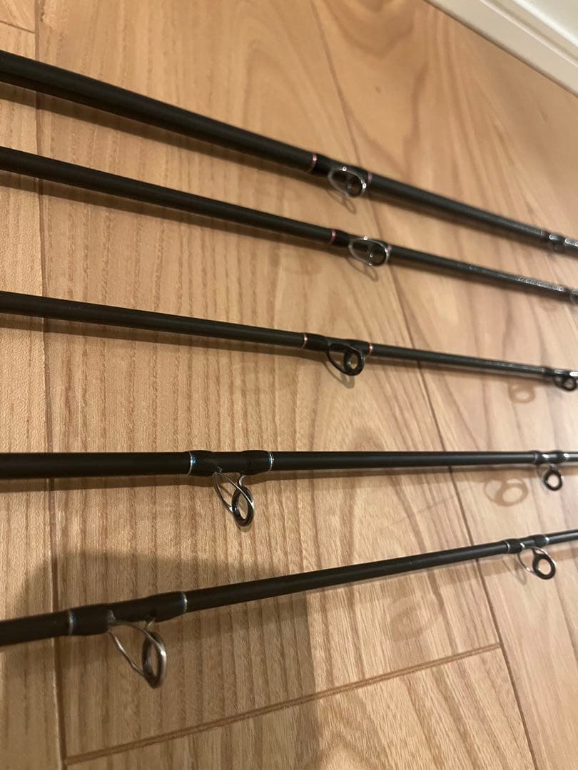 ヒロイズム ロッド5本セット（バウンス、ウィザード、カプリコーン×2、ベクター）