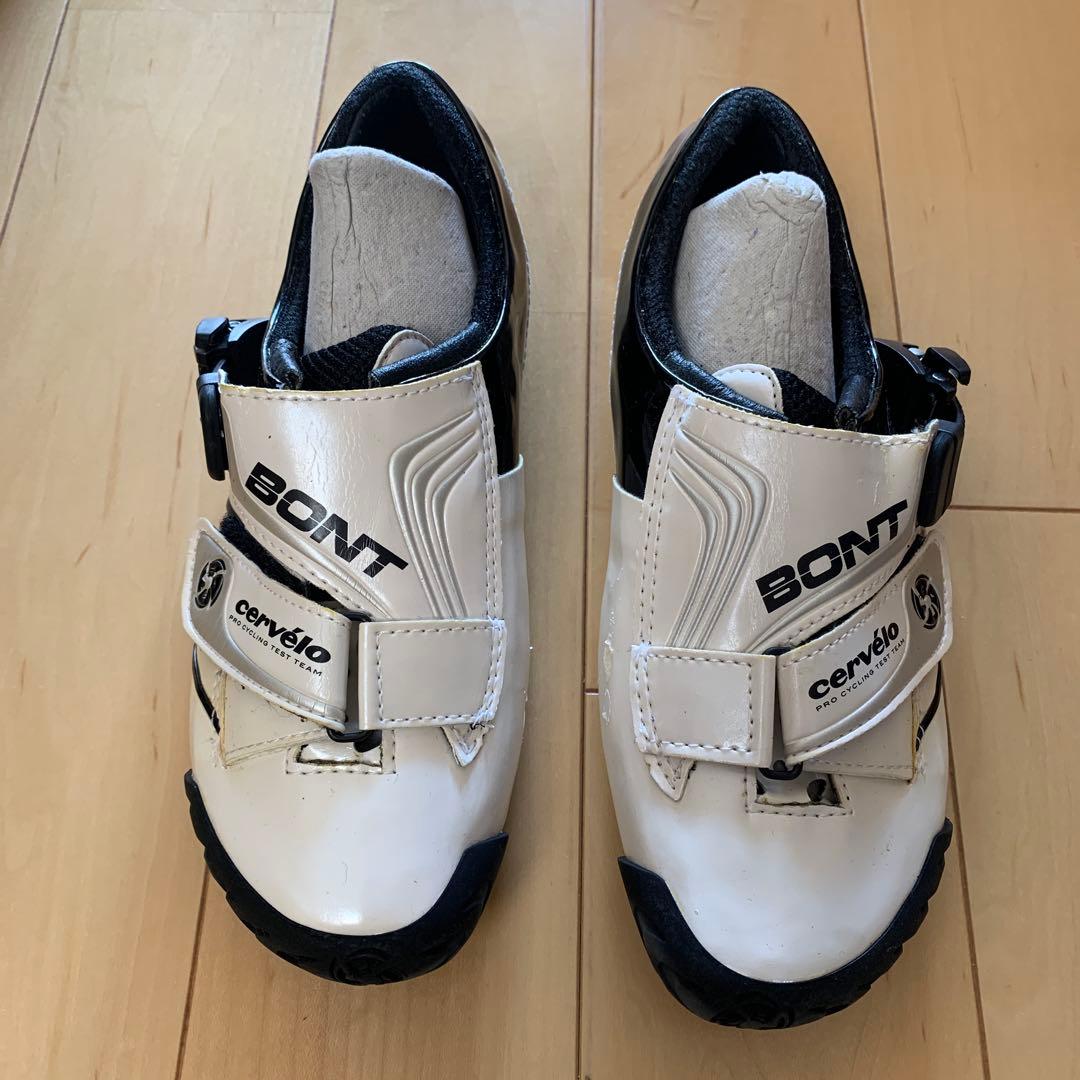 BONT Cervélo 自転車シューズ ホワイト/ブラック　サイズ37
