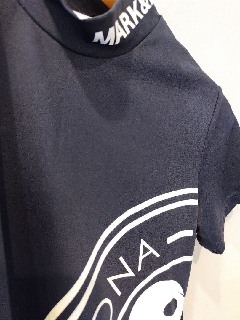 美品✦マークアンドロナ✦Helix Mock Neck Teeモックネックシャツ