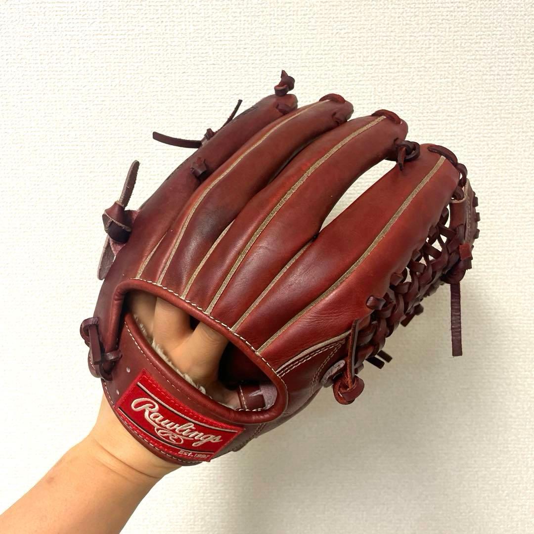 120 ローリングス 美品 即戦力 硬式 外野手用グローブ