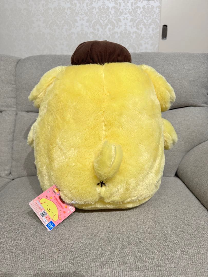 【公式】サンリオ ぬいぐるみ ポムポムプリン + クロミちゃん 2点セット