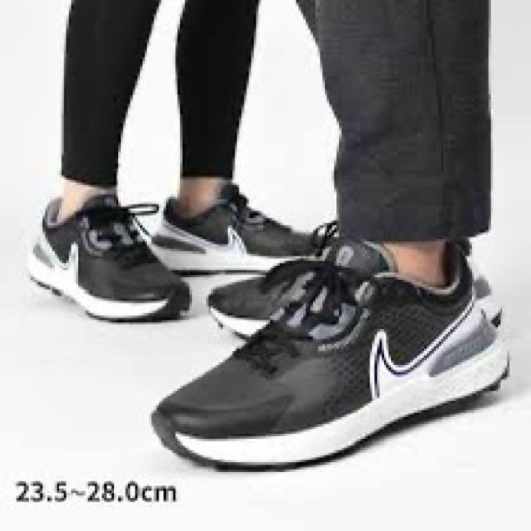 新品未使用！早い者勝ち！値下げ交渉可能！Nike ゴルフシューズ ブラック
