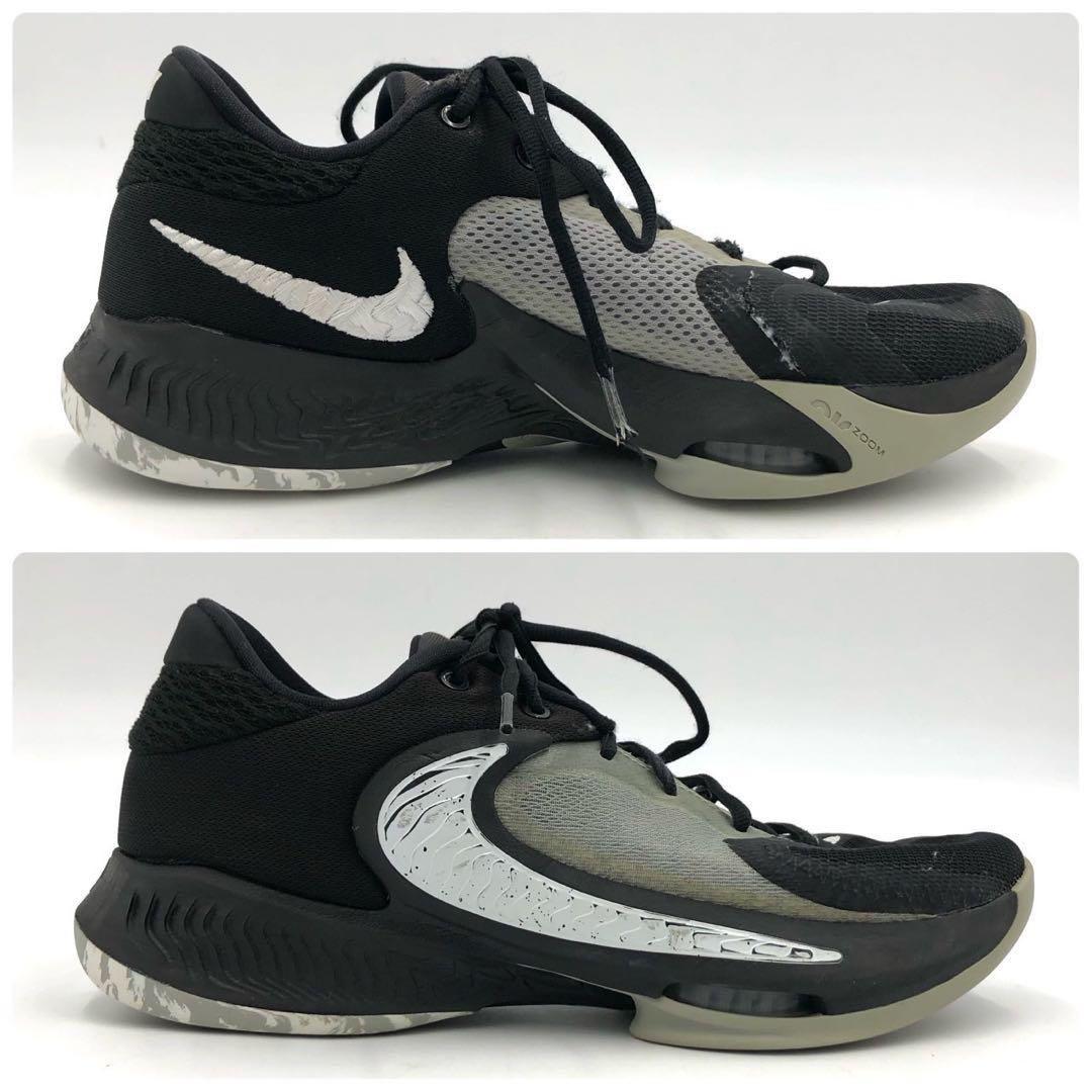 NIKE ズームフリーク4 バッシュ 27.5cm ブラック 黒 スニーカー