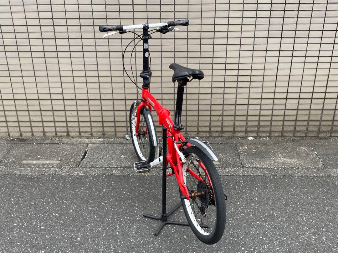 フェラーリ FERRARI 20インチ折りたたみ自転車 外装7段 GICジック製