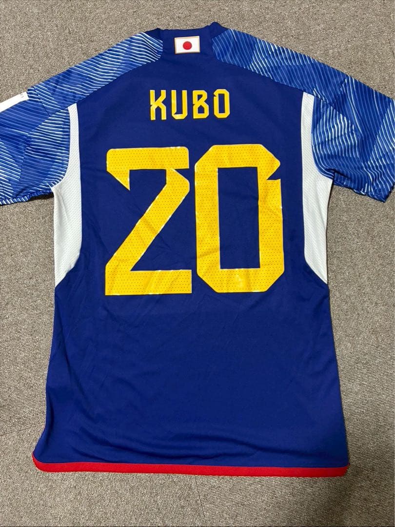 adidas 日本代表 サッカーシャツ KUBO 久保建英20 Lサイズ