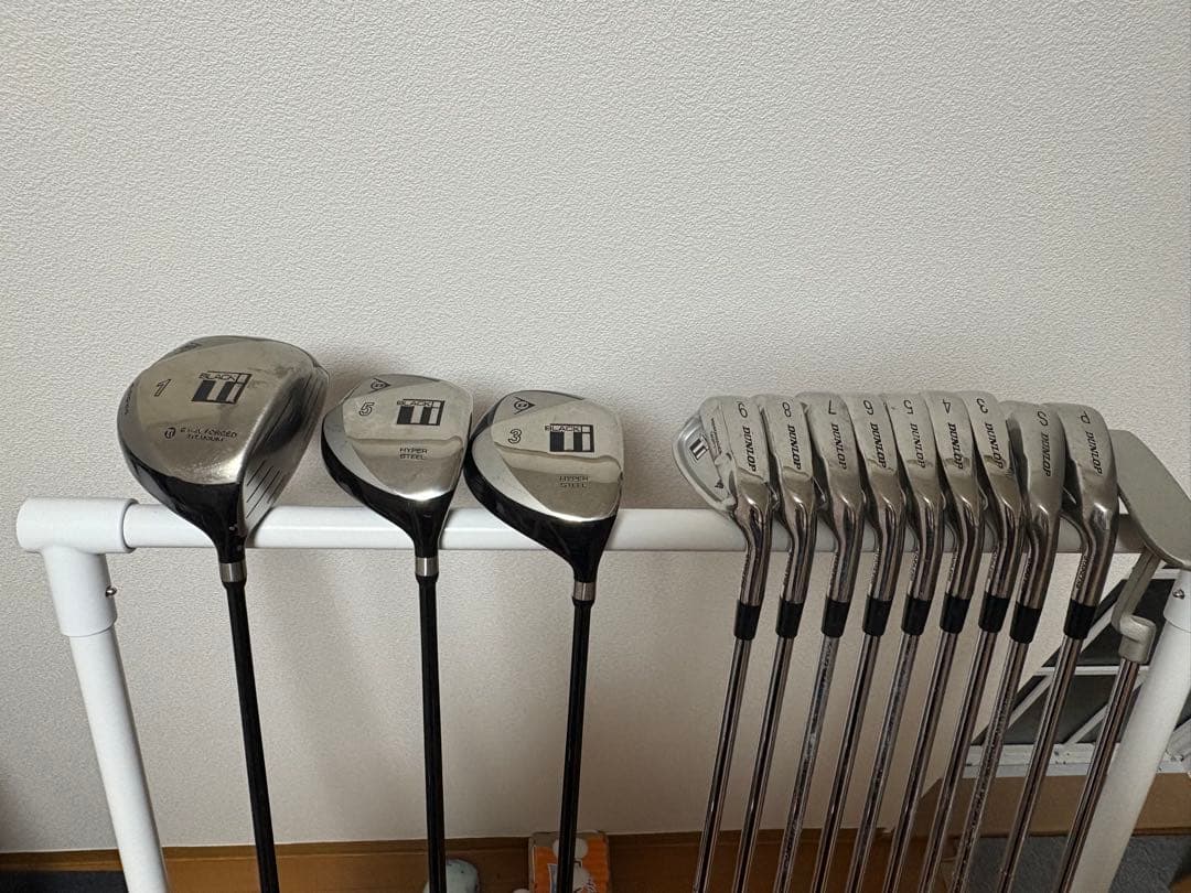 s*3様 ゴルフクラブセット　ダンロップ　BLACK TI 右利き　初心者セット
