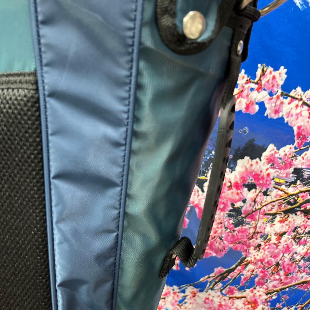 寶BY-1275HONMキャディバッグ 内径約22 重量約2.4kg スタンド式