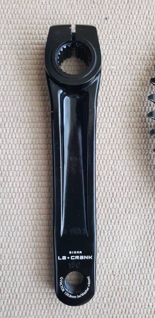 DIXNA La・CRaNK 　ブラック　クランク長150mm