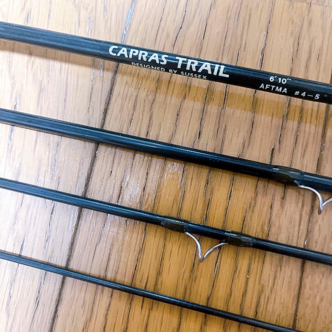 超希少 CAPRAS カプラス TRAIL トレイル6' 10'' パックロッド