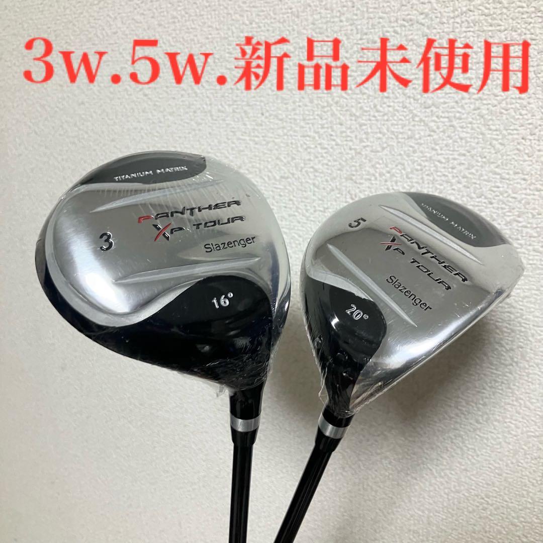 新品クラブ付/ゴルフセットWORKS/Slazenger他クラブ13本バック付