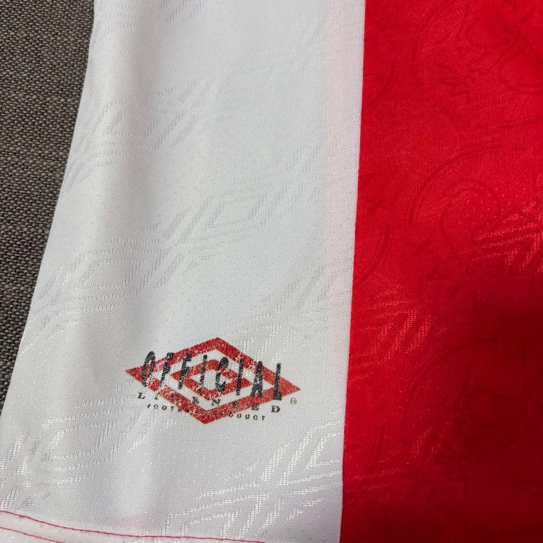 【希少】90s Ajaxアヤックス94/95ユニフォームヴィンテージ UMBRO