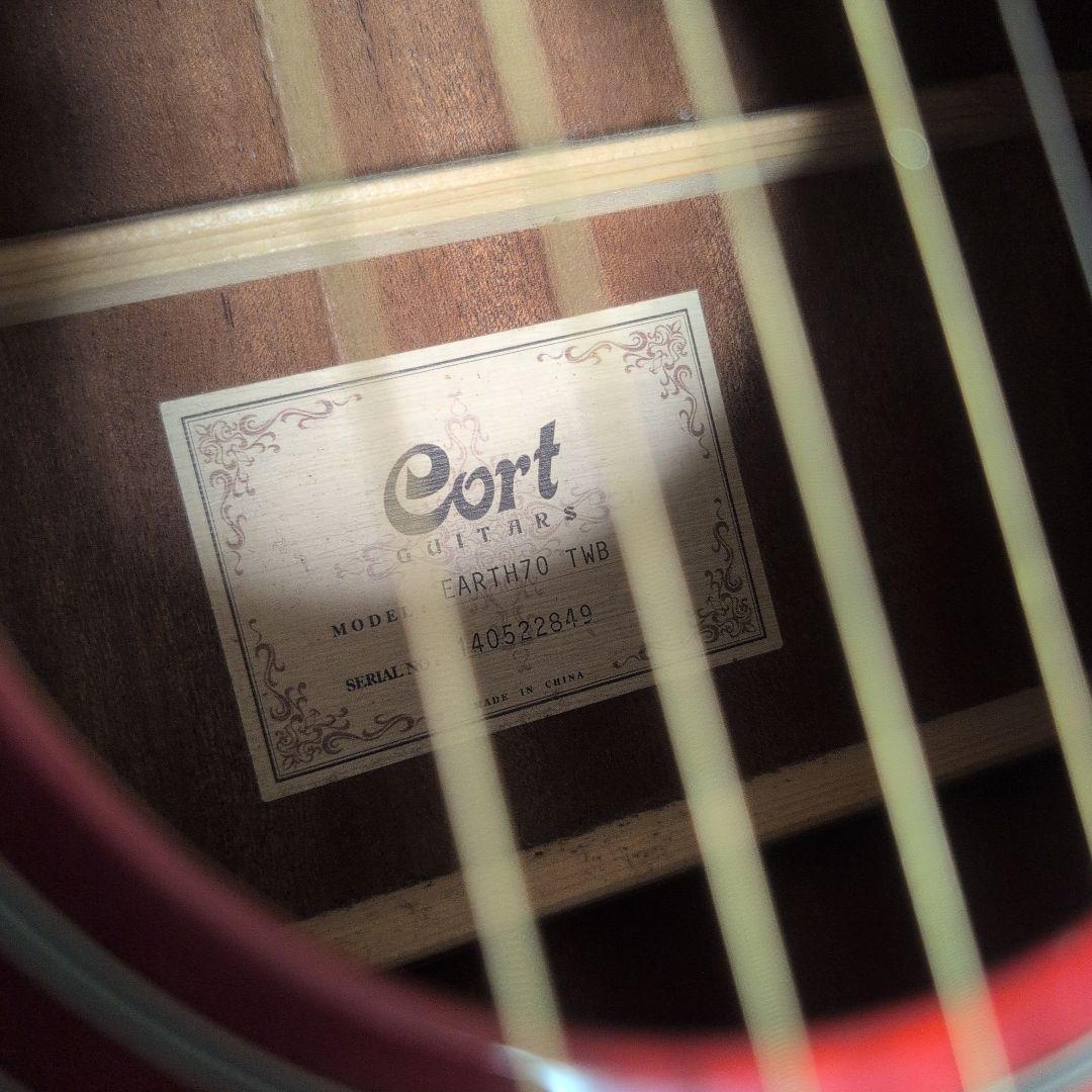cort コルト　earth 70 TWB トップ単板　美音　弾きやすい