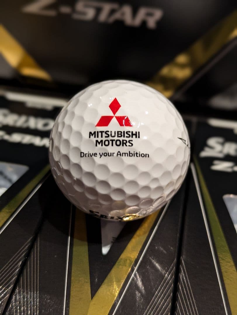SRIXON Z-STAR 2ダースセットにて　MITSUBISHIロゴ入り