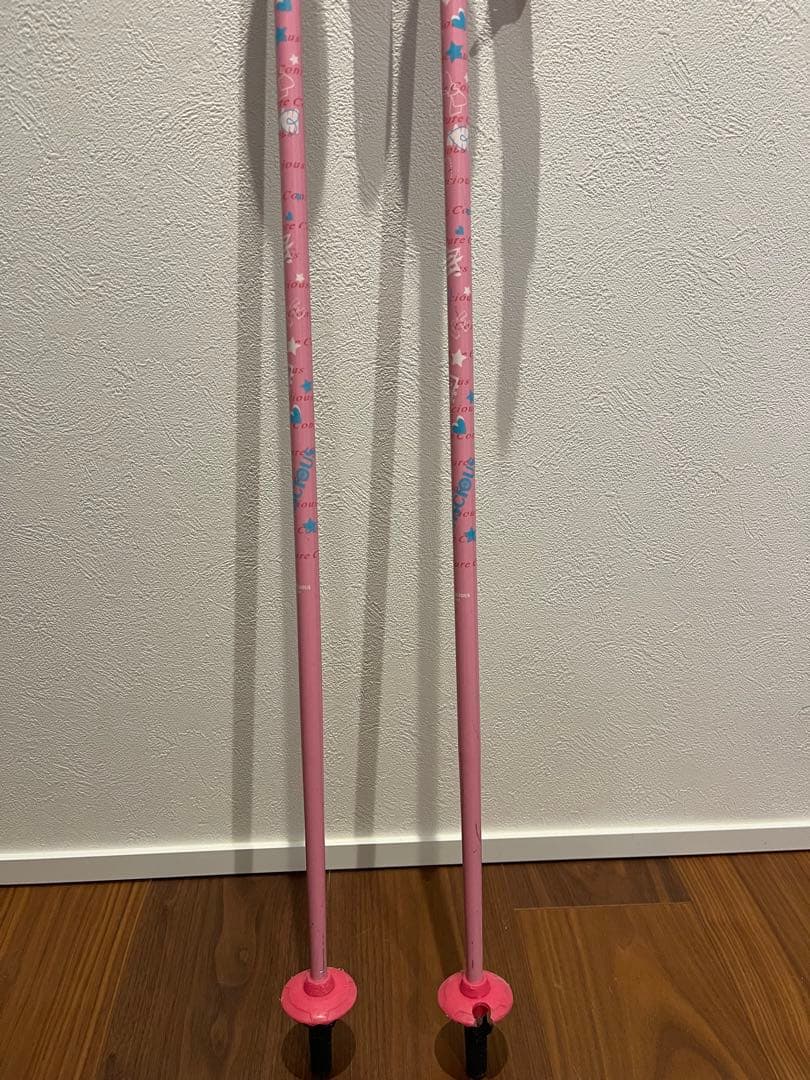 HEAD JOY ジュニア スキー板 117cm ストック ATOMIC ブーツ