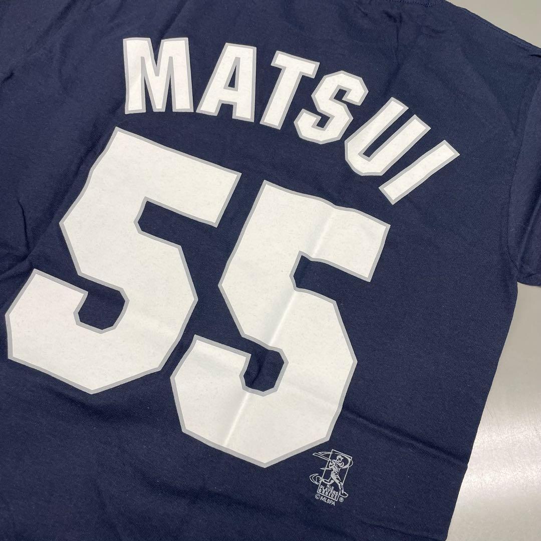 新品‼️マジェスティック ヤンキース 半袖Tシャツ NYヤンキース　松井秀喜　S