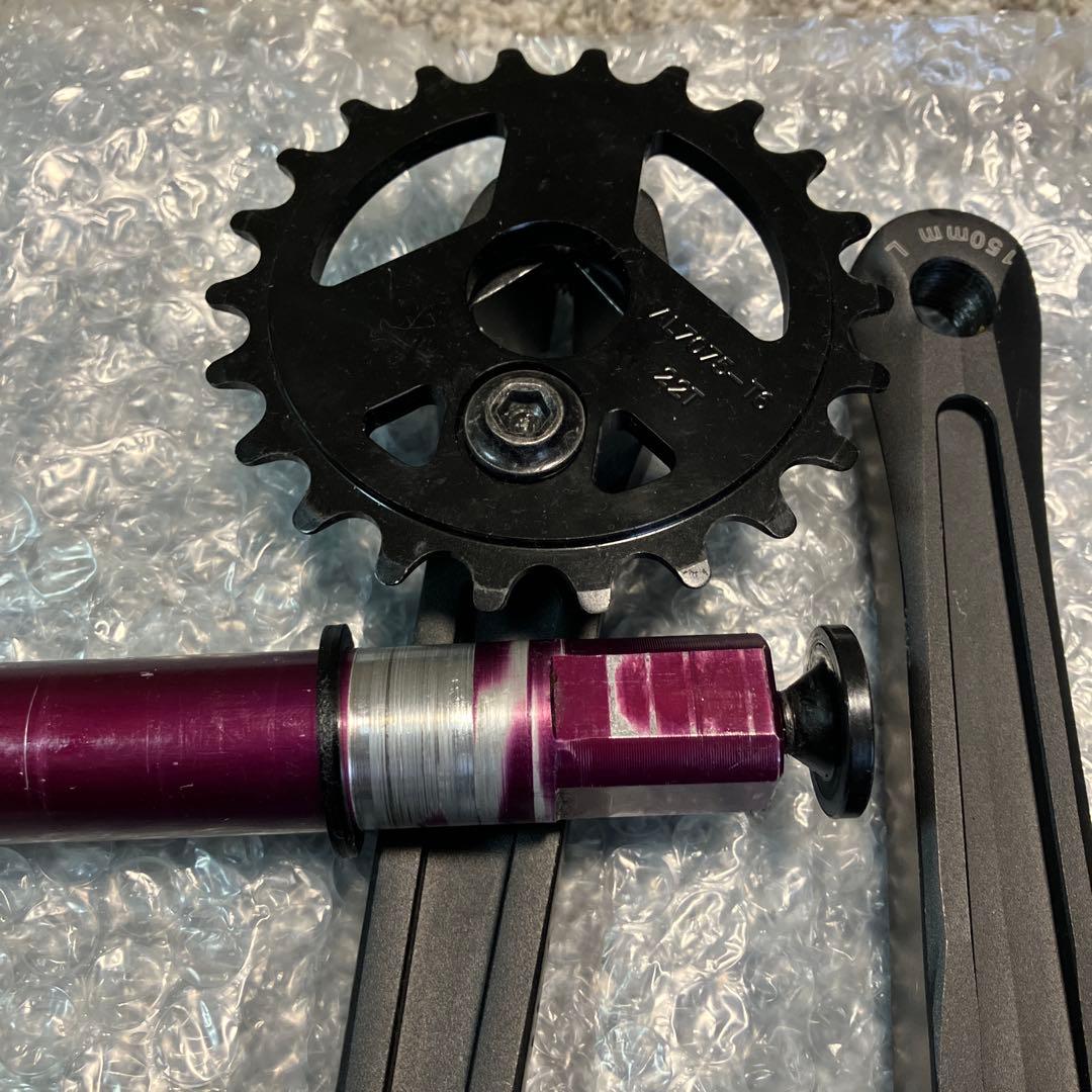 BMX ARESTIC クランクセット 150mm スプロケット22T付き