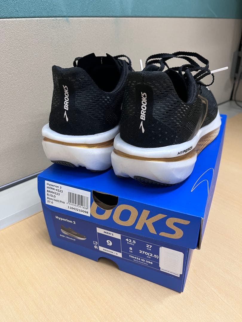 BROOKS Hyperion 2 ランニングシューズ 27.0 cm