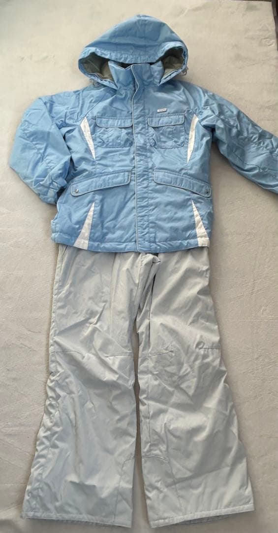 ❄️美品❄️ FILA 子ども用スキーウェア 上下セット 水色
