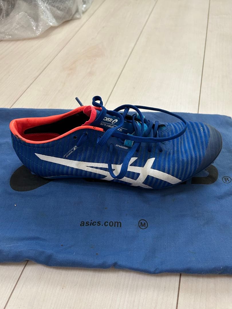 asics sonic sprint elite 25.5cm 収納袋付き
