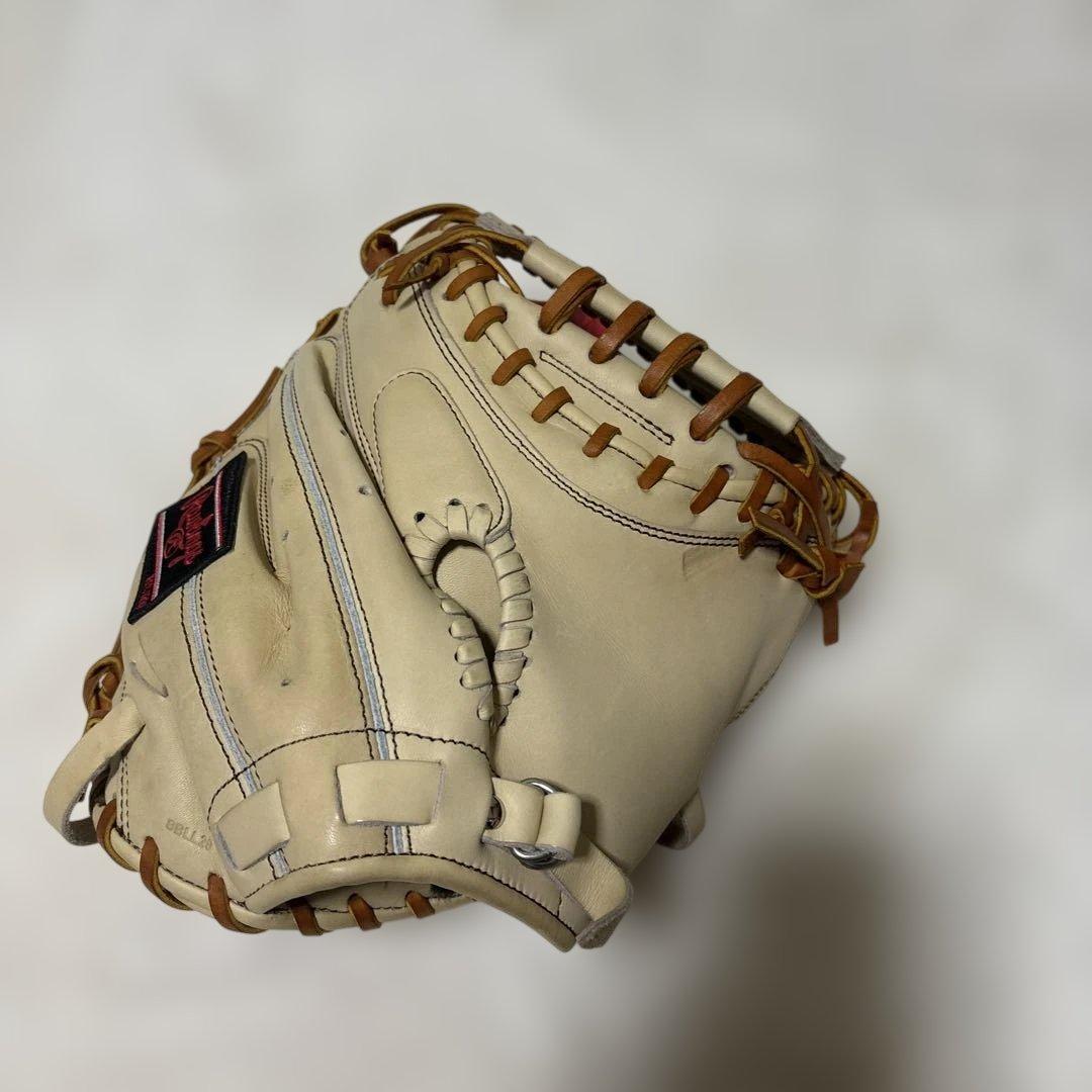 定価税込47300円！ローリングス　硬式キャッチャーミット新品未使用　白