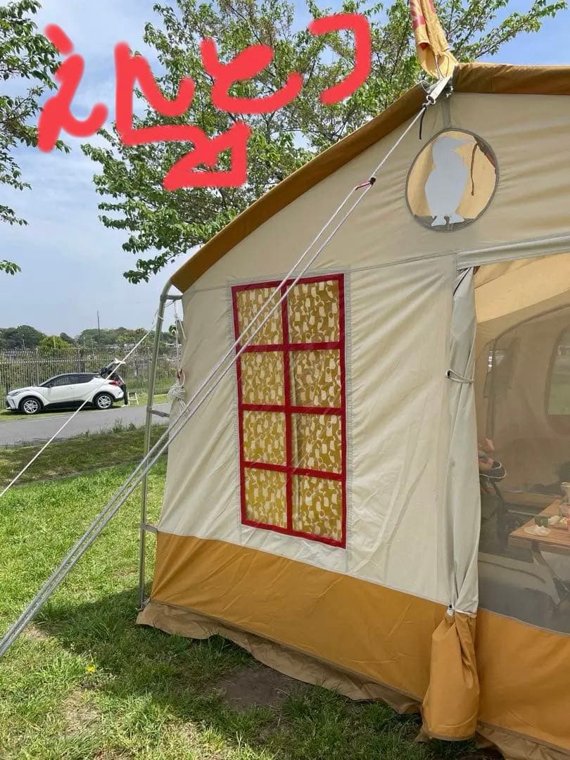 【大幅値下げ】チャムス　ブービー2ルームコヤテントT/C 5 グランドシート付き