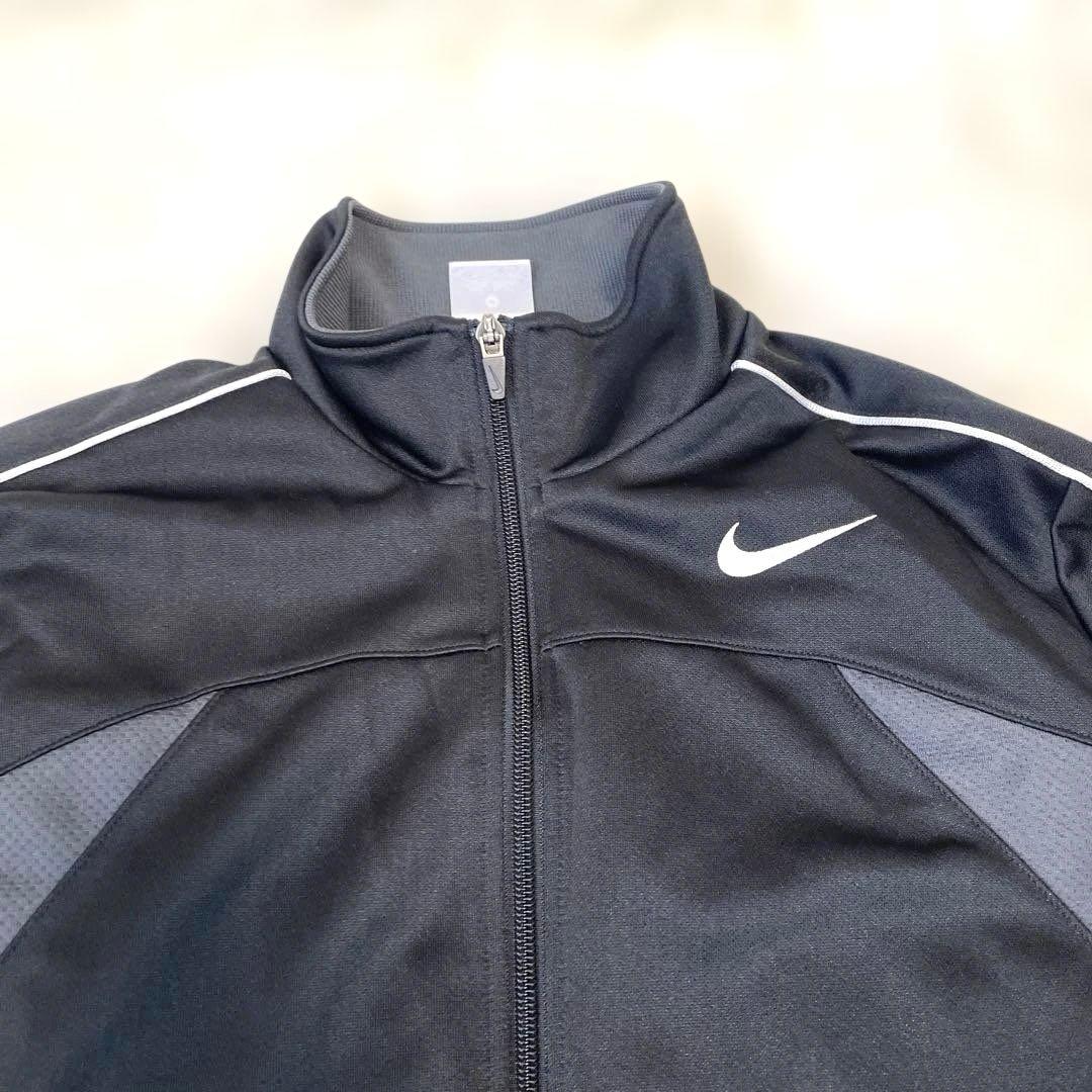 NIKE ジャージ 上下セットアップ ブラック グレー drifit M/S