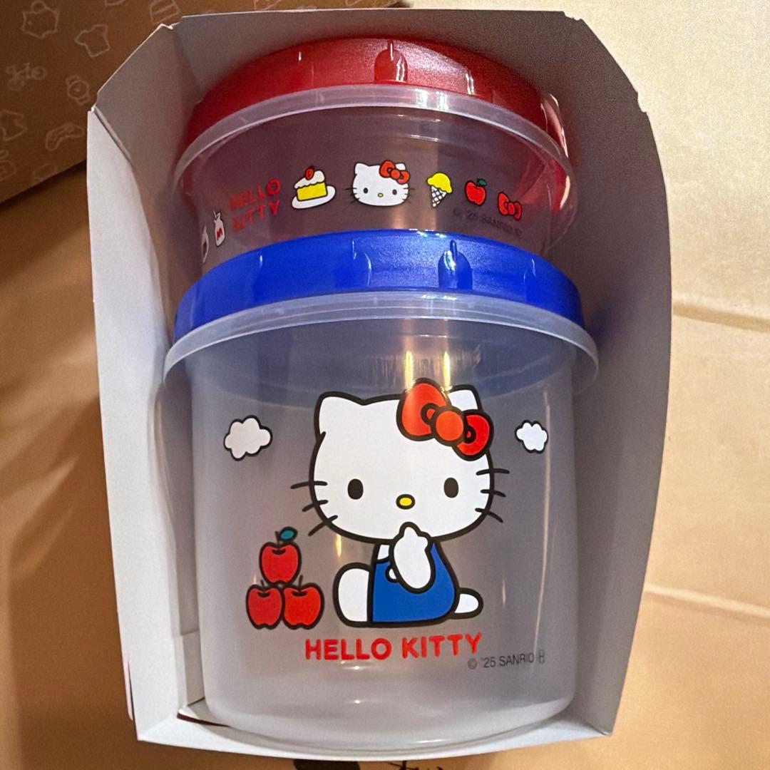 Ziploc ハローキティ クロミ　シナモロール　保存容器 10個セット