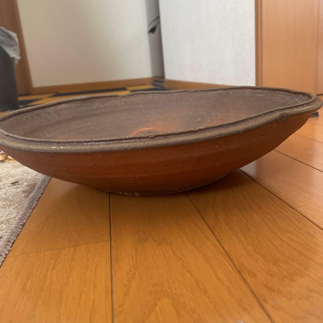 昭和　陶器製の花器 約36cm