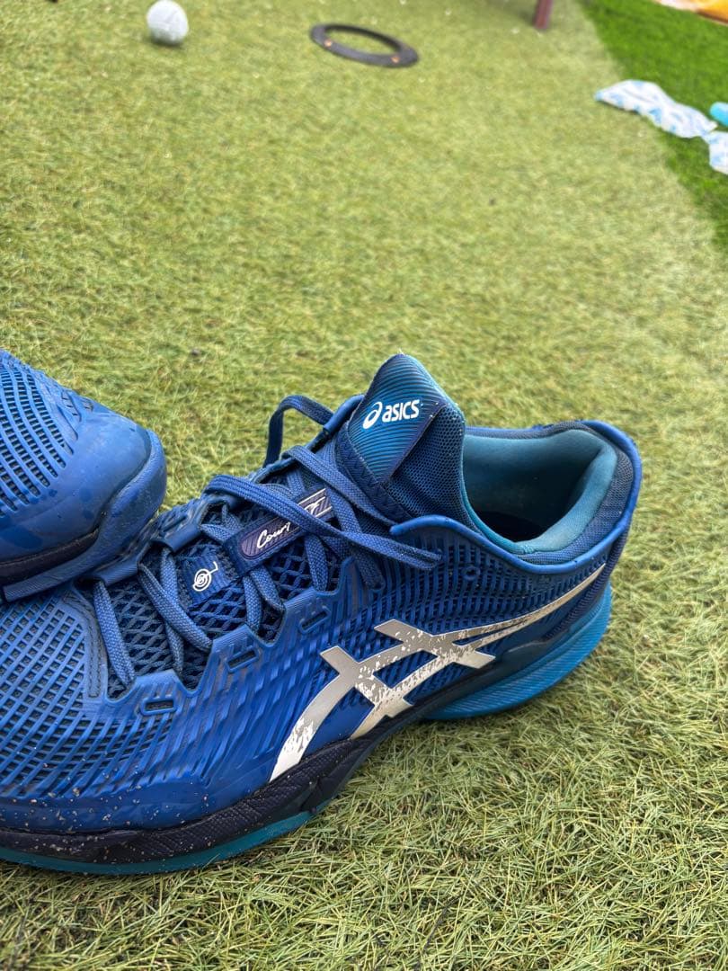 シューズ(男性用) asics court ff3 28cm