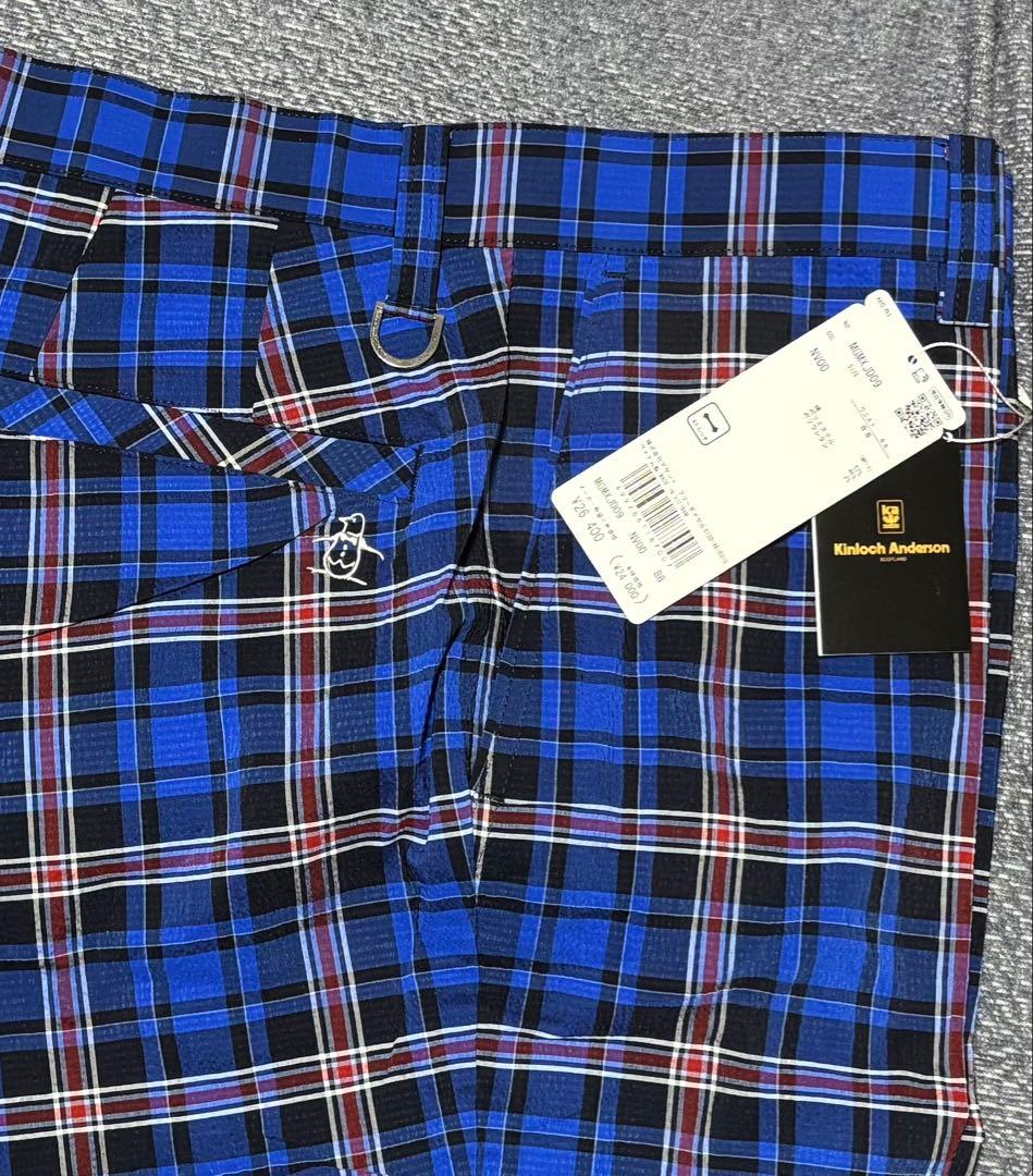 26400円★マンシングウェアKinloch Anderson チェック柄パンツ