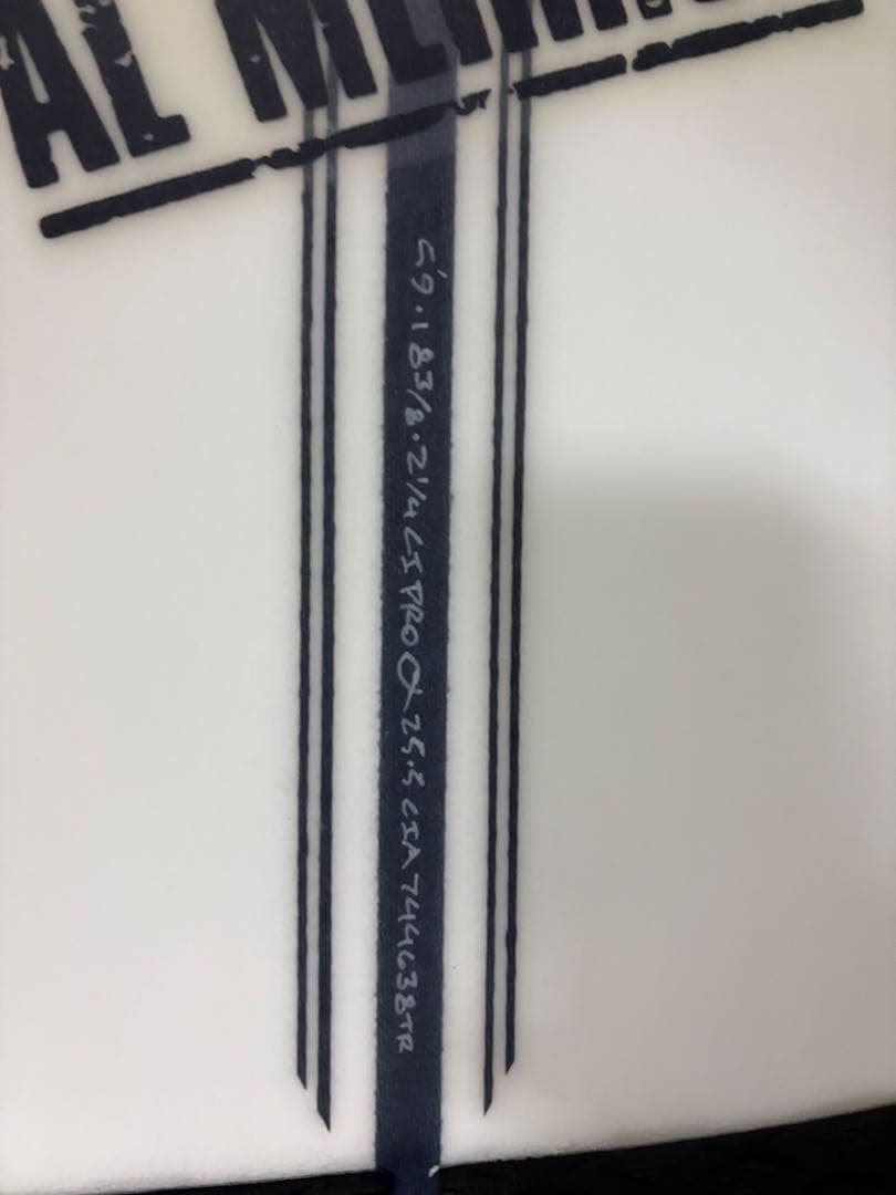 AL MERRICK ショートボード ci pro極美品　フィン付き