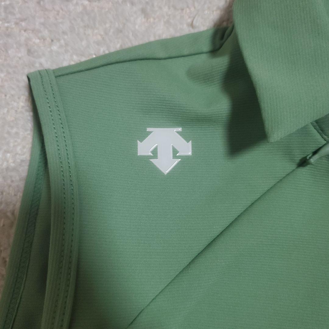 【新品タグ付】DESCENTE GOLF　ノースリーブワンピース　L　ドライ素材