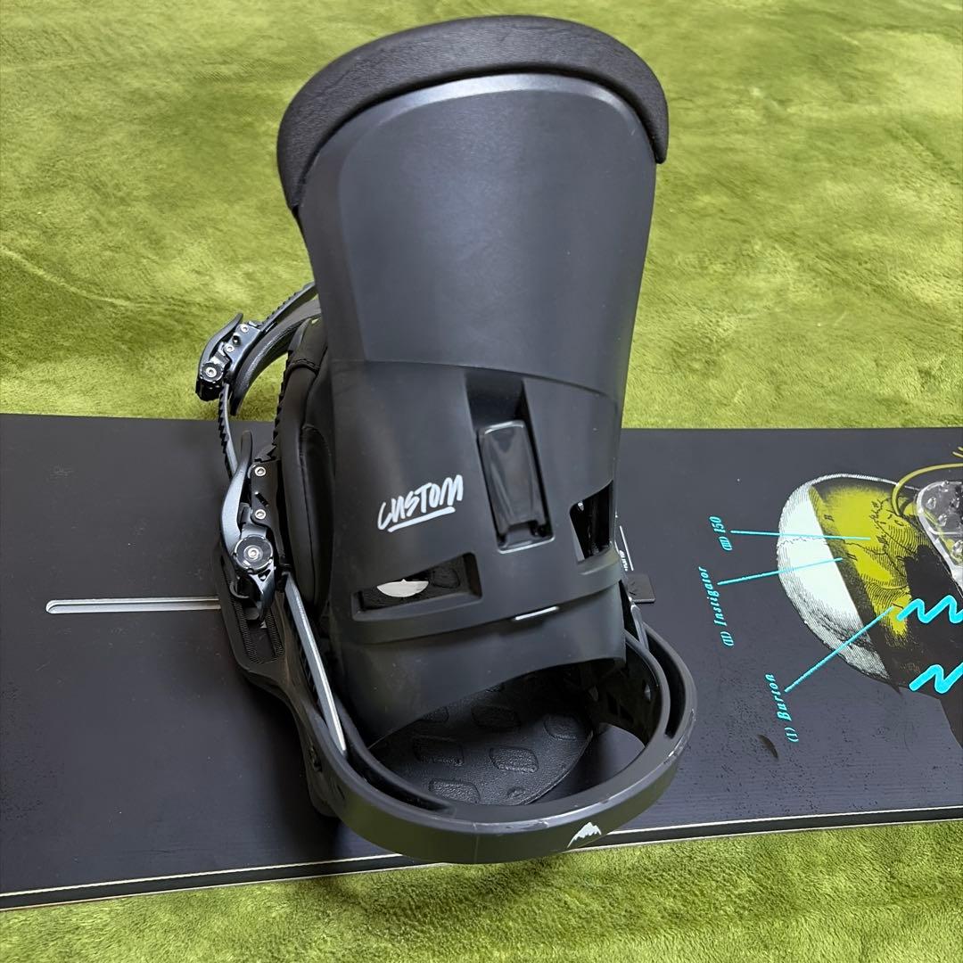 BURTON INSTIGATOR 150美品 滑走2日 ALL バートンセット