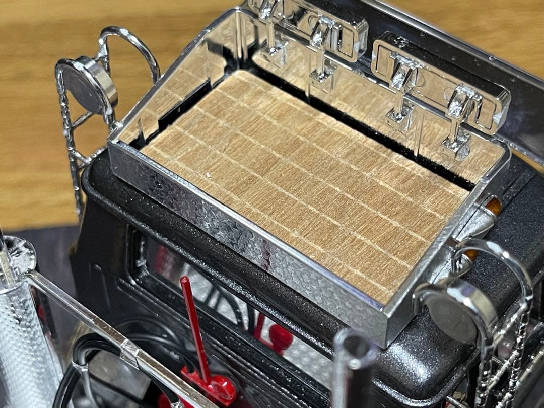 デコトラ‼️1/32 アオシマ製★トレーラーヘッド★完成品★