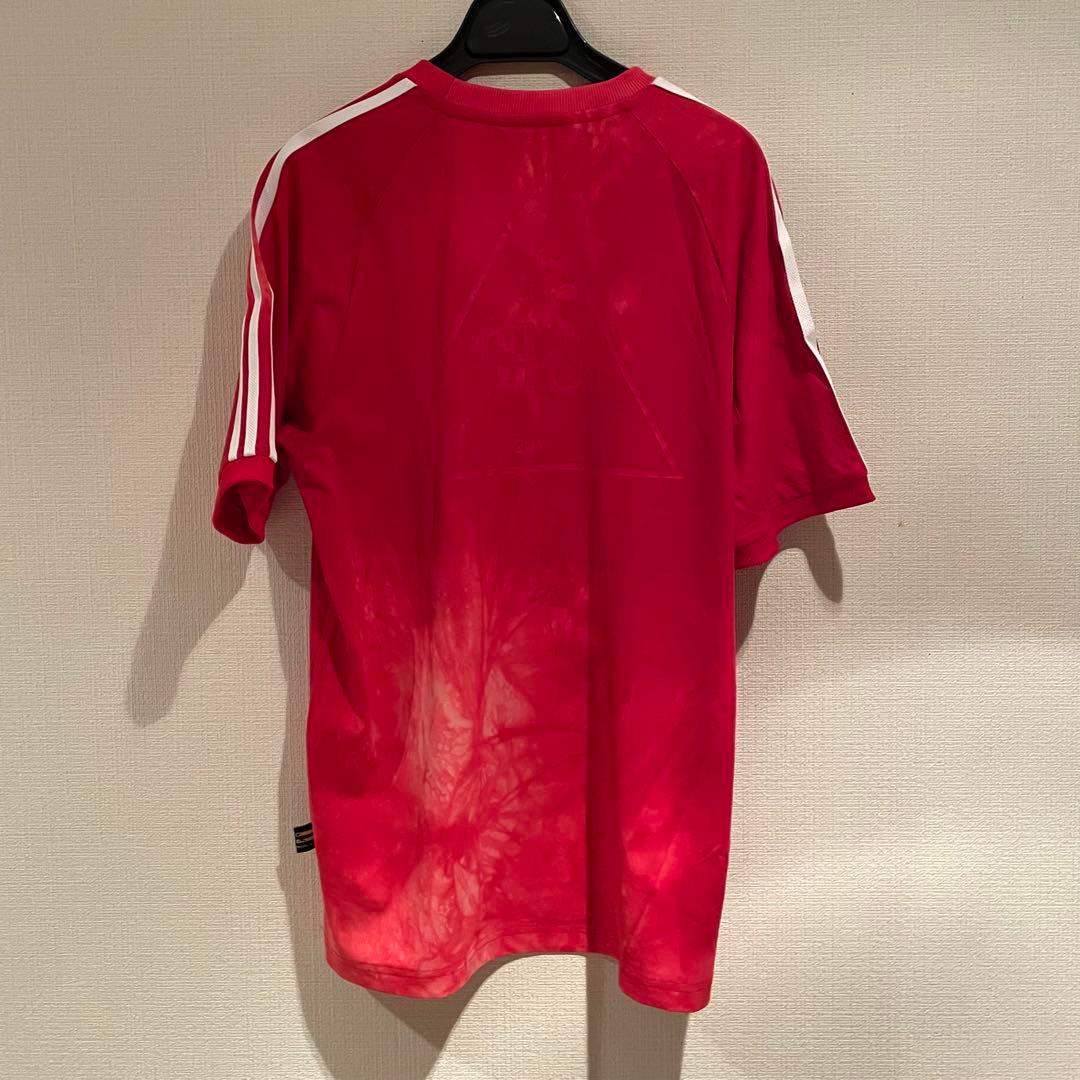 新品★ adidas タイダイシャツ S/M レッド