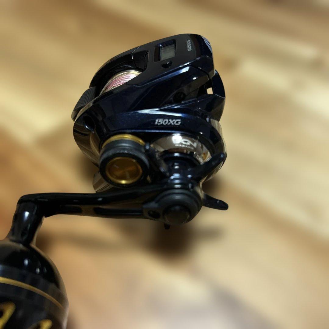 Shimano 19 グラップラーCT 150XG リール デジタル表示付き