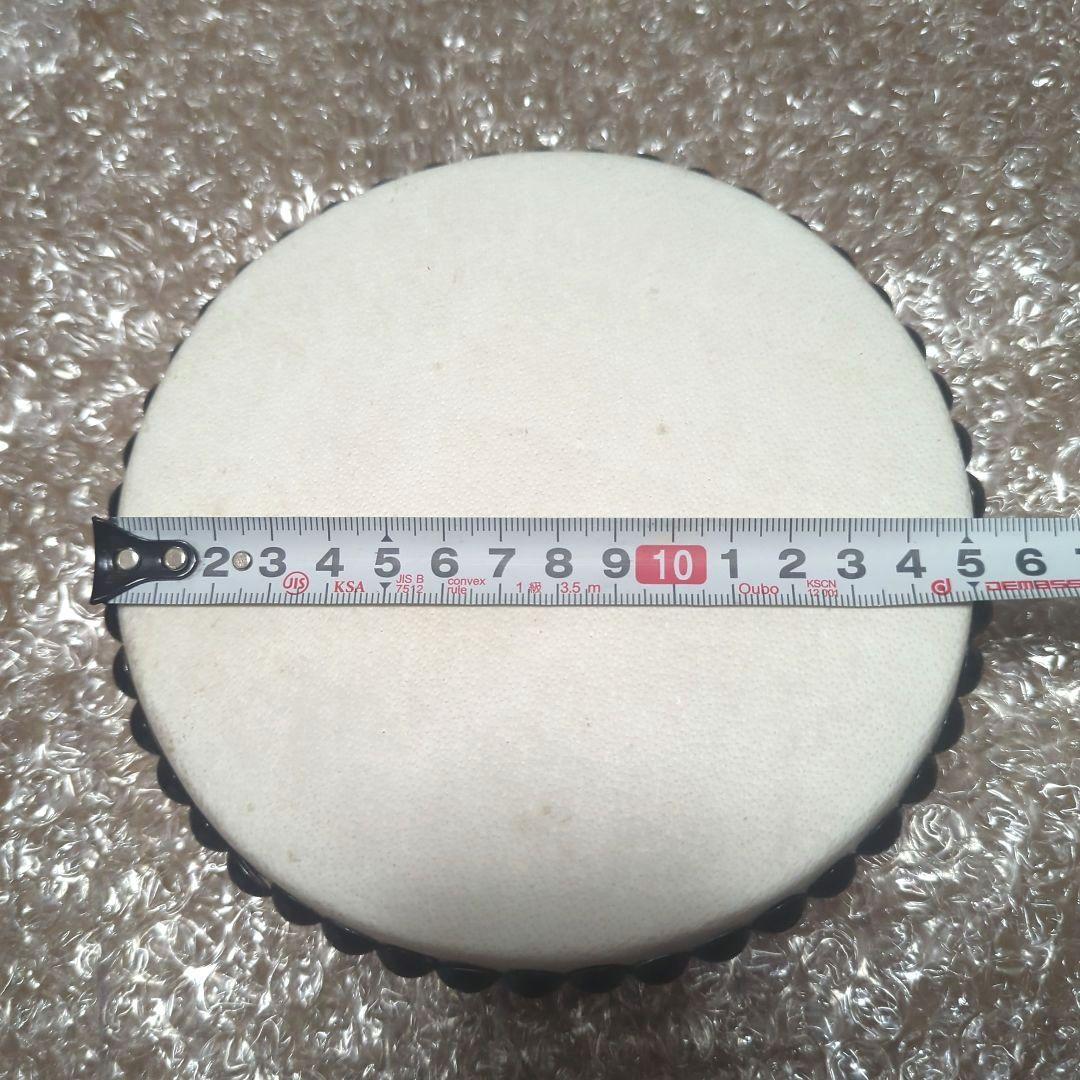 【未使用】ZEN-ON　エイサー用パーランク７個セット　直径15cm 　バチ付
