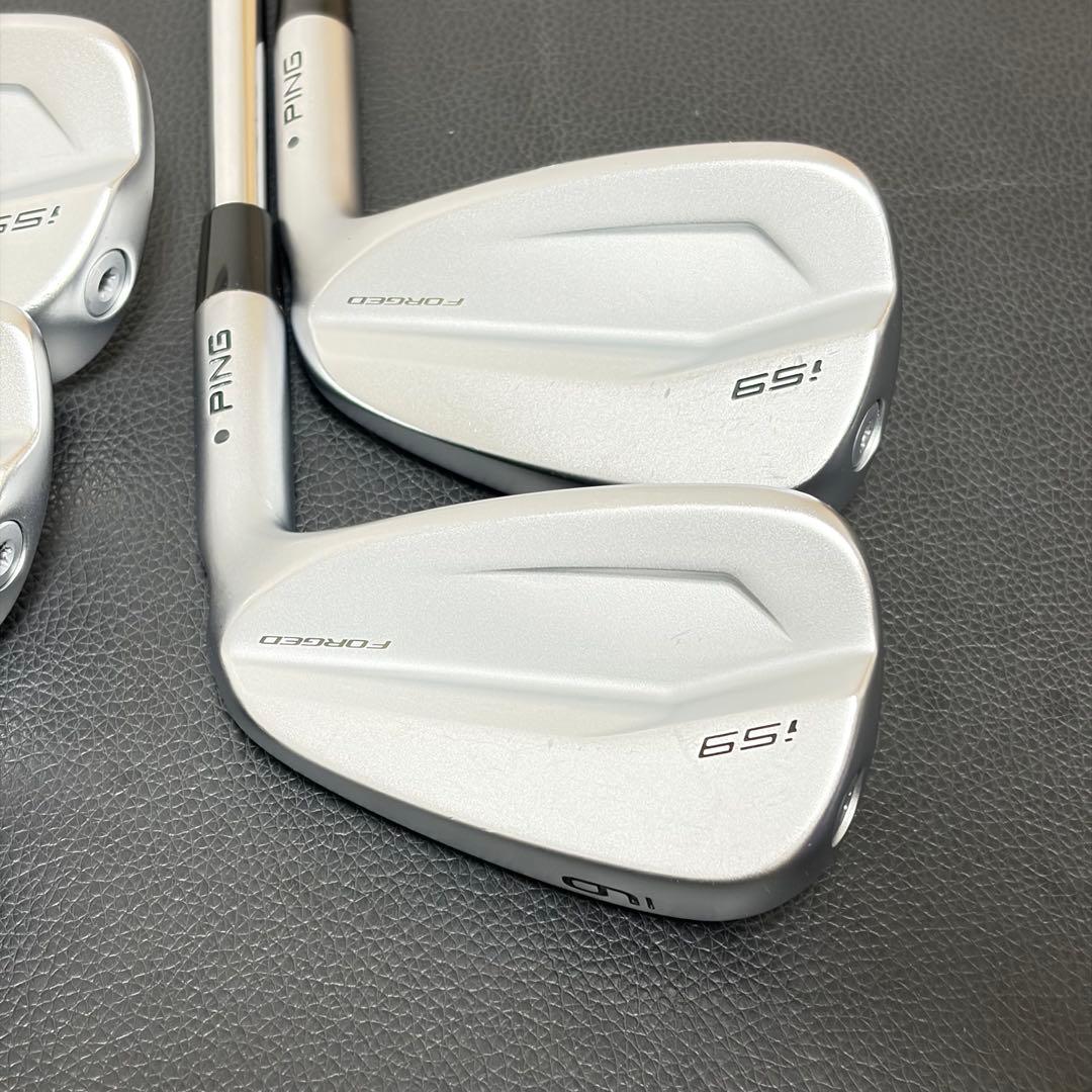【名器】PING i59 アイアン 5本 6-W 中空 DG X100 希少