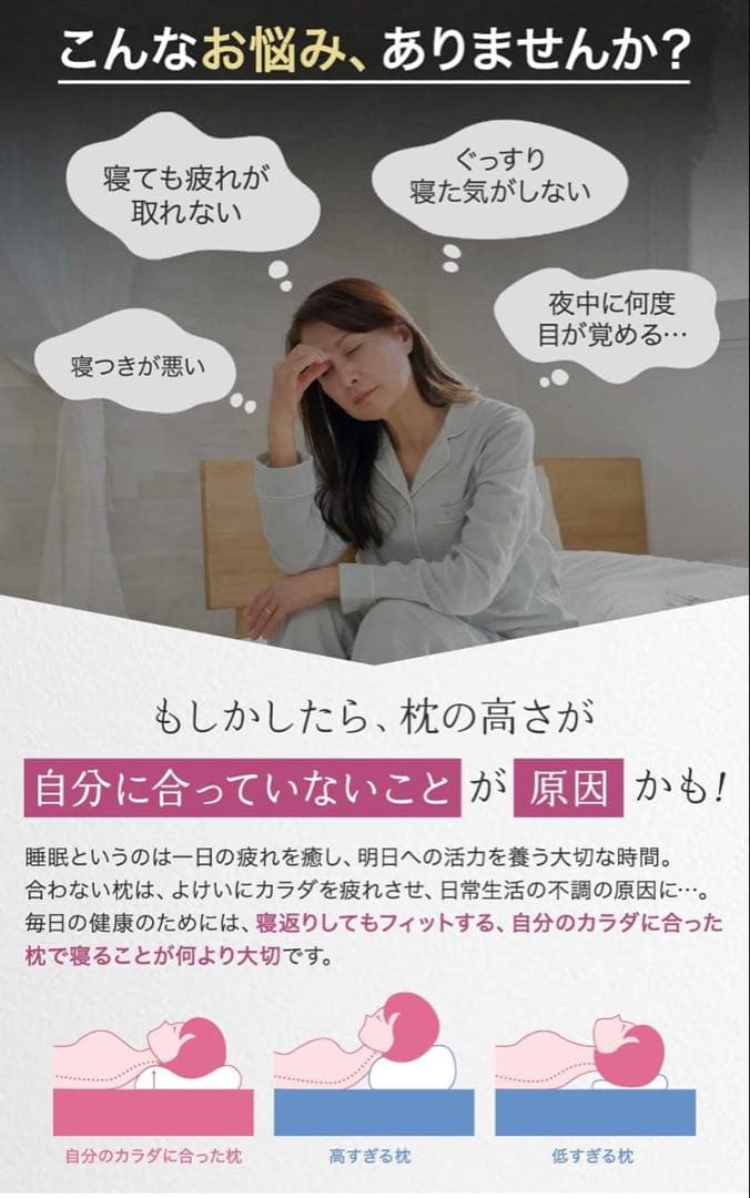 宮坂整体枕 低反発ウレタン　レミントン　整体枕