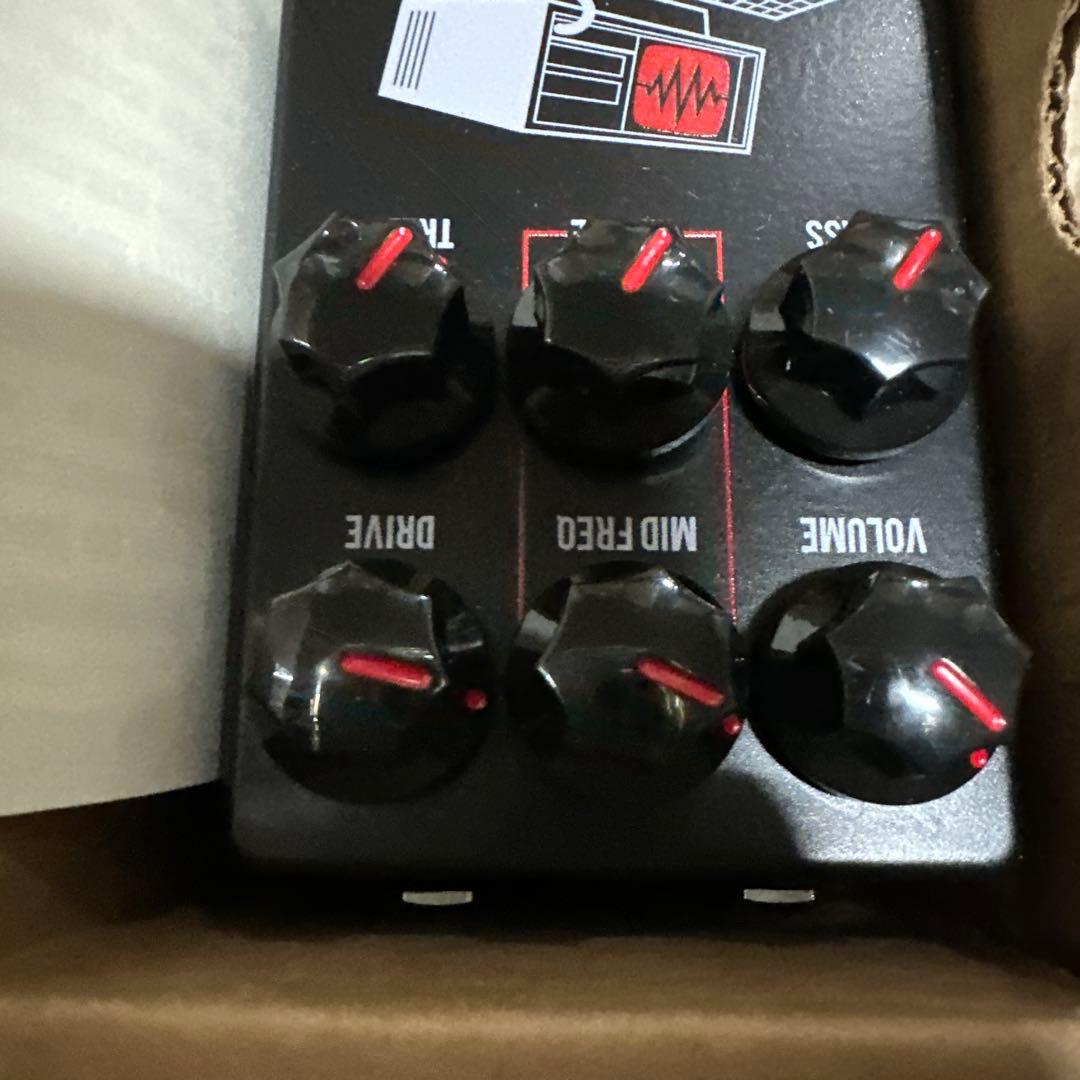 JHSハードドライブディストーションペダル - ブラック　新品