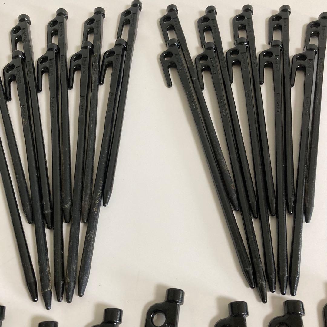 大量‼️スノーピーク ペグ 42本 ハンマー付き まとめ売り