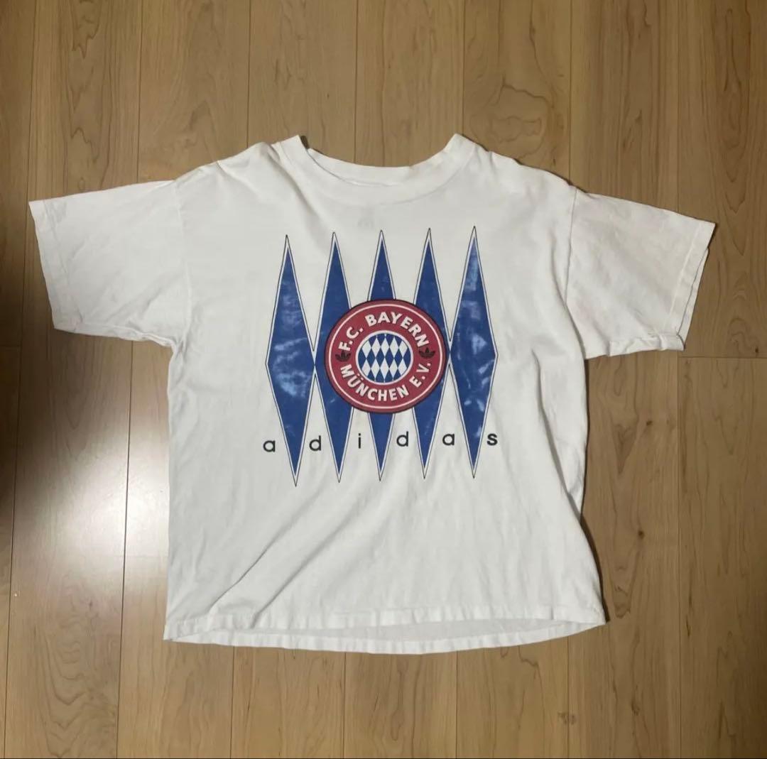 90's adidas F.C. Bayern München サッカーTシャツ